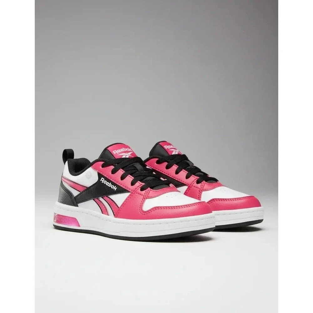 Reebok Royal Prime Step N Flash Kids Girls Sneakers Pink White Black US 13.5